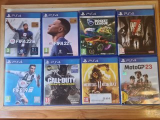 Juegos PS4: FIFA, Call of Duty, MotoGP, etc.