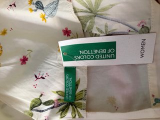 Vestido Verano Benetton Mono Cactus