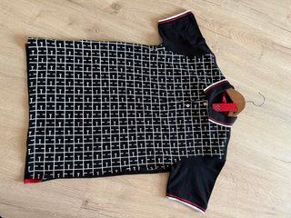 Polo negro hombre alta calidad