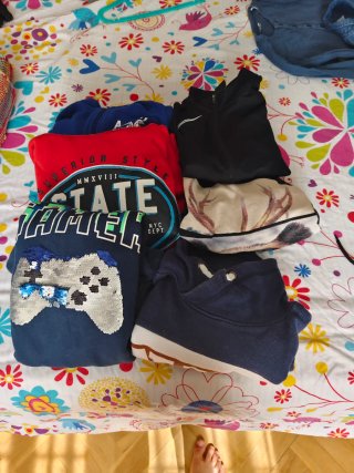 Pack 6 Sudaderas Niños