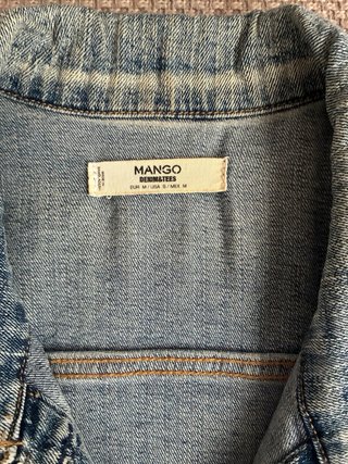 Chaleco vaquero Mango