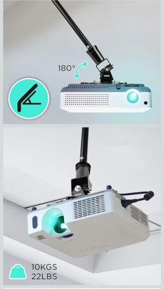 Soporte Proyector Techo/Pared Duronic