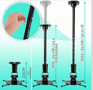 Soporte Proyector Techo/Pared Duronic