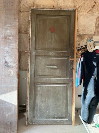 Puerta antigua de madera Medidas con marco 93-228