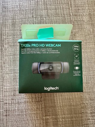 Logitech C920s HD Pro Webcam 1080p