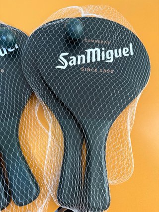 Raquetas San Miguel 5€ sueltas