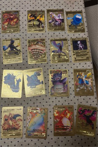 Carta Pokémon Doradas