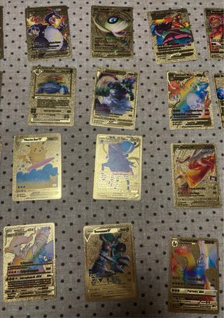 Carta Pokémon Doradas