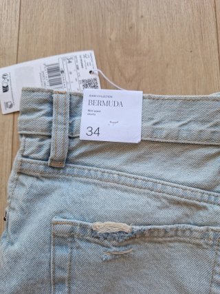 Pantalón corto vaquero Mango T34