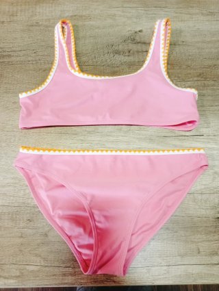 Bikini infantil rosa