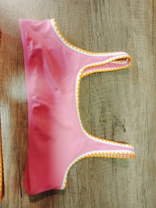 Bikini infantil rosa