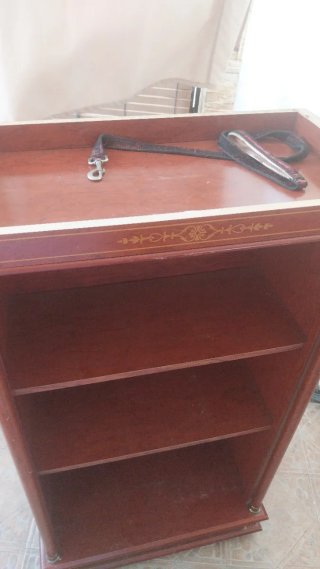 Mueble Librero Antiguo Madera