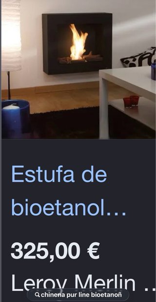 CHIMENEA BIOETANOL