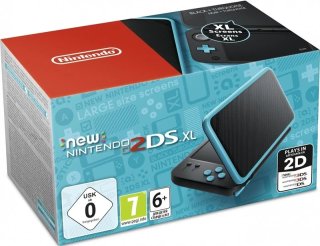 New Nintendo 2DS XL Black + Turquoise
