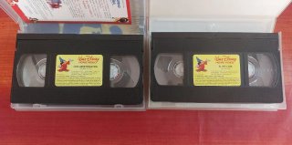 Lote 3 Cintas VHS originales Disney Clásicos
