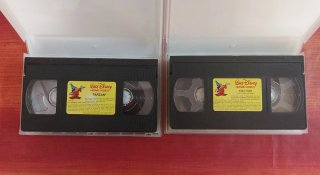 Lote 3 Cintas VHS originales Disney Clásicos