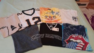 Lote 7 Camisetas Manga Corta Hombre
