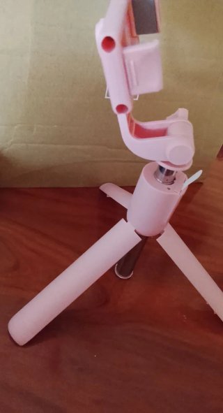 Palo selfie plegable con mando y Trípode