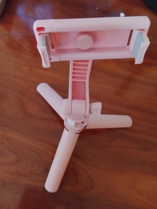 Palo selfie plegable con mando y Trípode