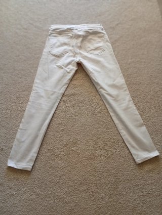 Zara Jeans Pitillo Rotura T.36