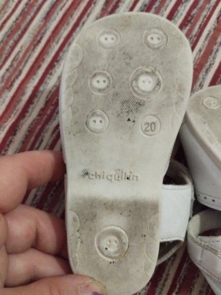 Sandalias niña blancas Talla 20