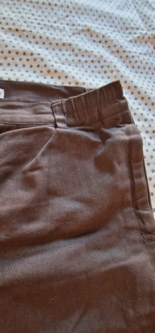 Pantalón Zara Espiga Corte Straight Talla 44