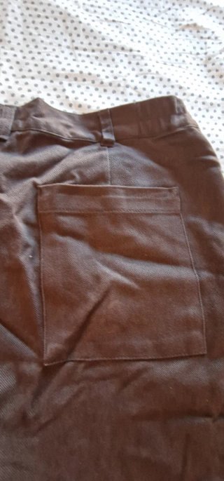 Pantalón Zara Espiga Corte Straight Talla 44