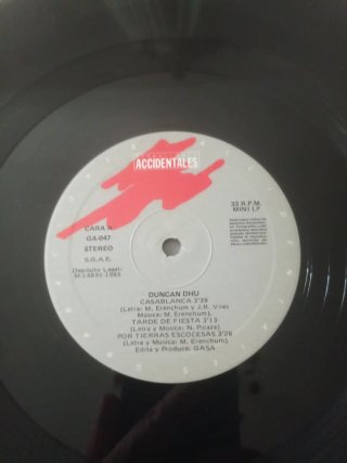 Duncan Dhu 🇪🇸 Por tierras escocesas LP Vinilo