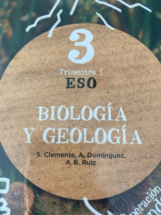 3 libros Biología y Geología 3* ESO ANAYA