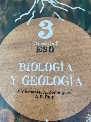 3 libros Biología y Geología 3* ESO ANAYA