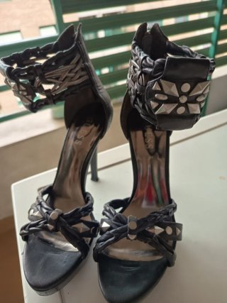 Sandalias Guess Negras Talla 37