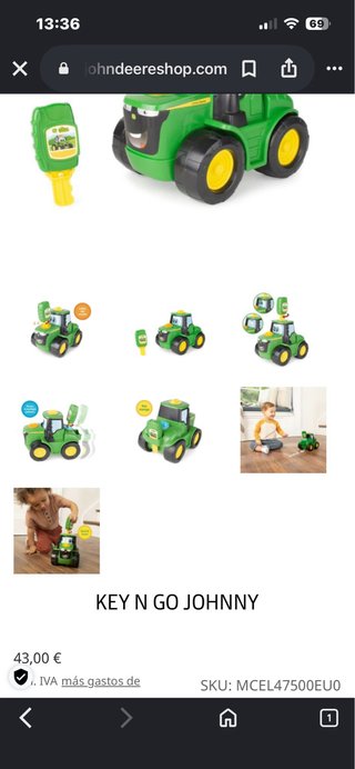 Johnny Tractor John Deere