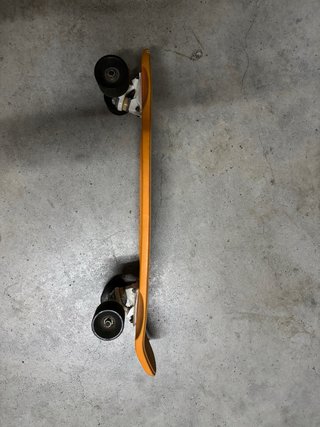 Monopatín Cruiser Oxelo Big Yamba Naranja