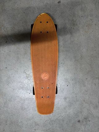 Monopatín Cruiser Oxelo Big Yamba Naranja
