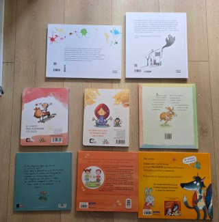 Libros infantiles (precio en la descripción)