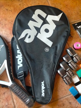 Kit pala pádel Voluve + accesorios