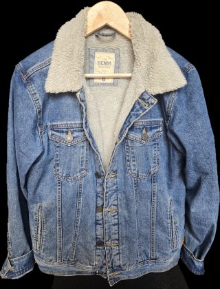 Chaqueta Vaquera Forrada Talla M