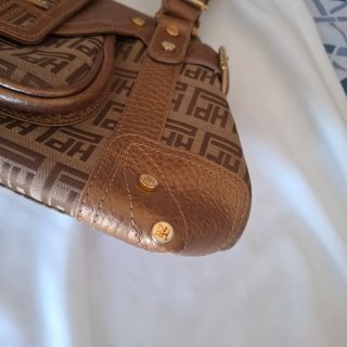 Bolso Pedro del Hierro Marrón y Dorado