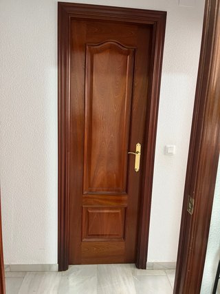 Conjunto 3 Puerta maciza de madera. Sin marco