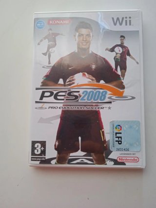 Lote cajas Nintendo DS Super Mario y Wii PES 2008