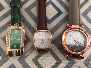 Lote 3 Relojes Mujer