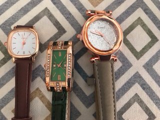 Lote 3 Relojes Mujer