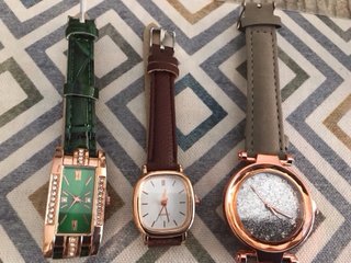 Lote 3 Relojes Mujer