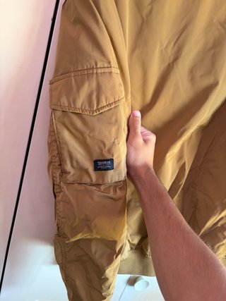 Chaqueta bomber Pull&Bear mostaza