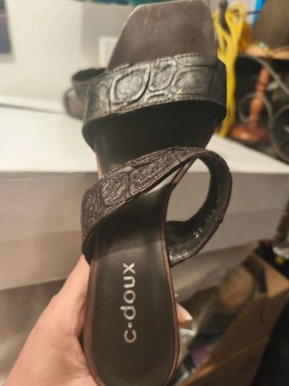Sandalias de piel con plataforma