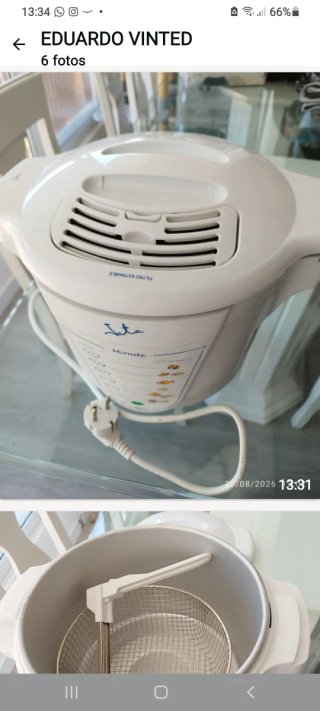 Freidora eléctrica Jata
