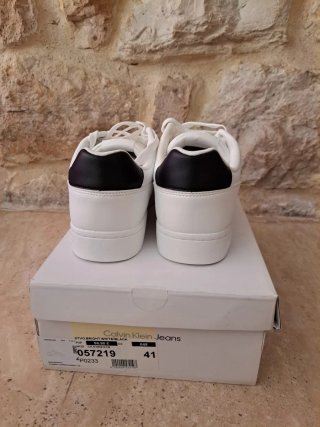 Zapatillas Calvin Klein Jeans Blancas Talla 41