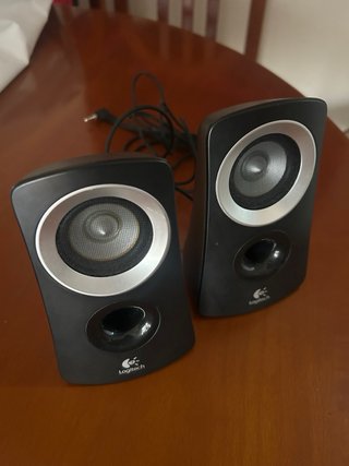 Altavoces Logitech Negro/Plata
