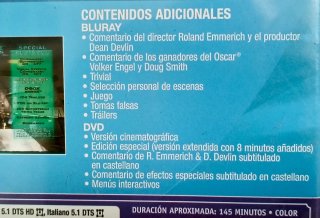 Independence Day Blu-ray + DVD Español