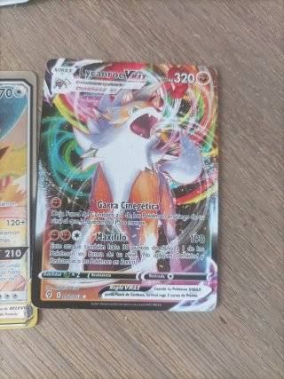 Lote Cartas Pokémon V, VMAX, GX